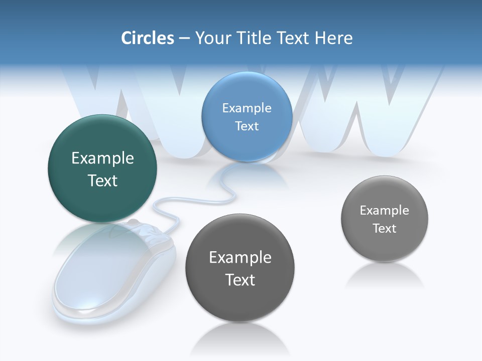 Worldwide Address Online PowerPoint Template