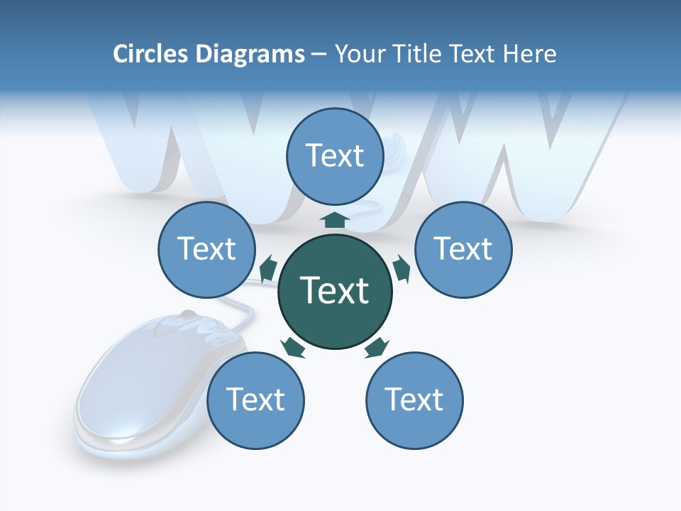 Worldwide Address Online PowerPoint Template