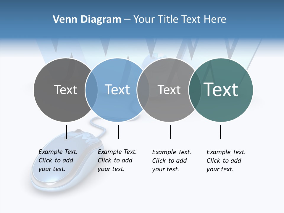 Worldwide Address Online PowerPoint Template
