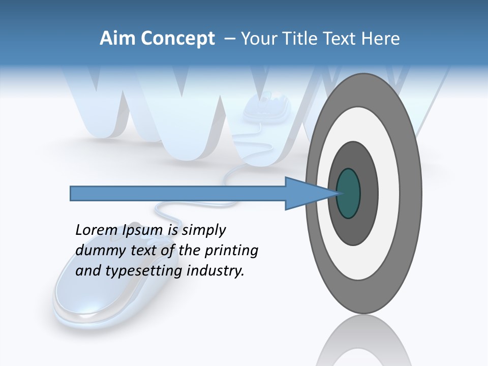 Worldwide Address Online PowerPoint Template