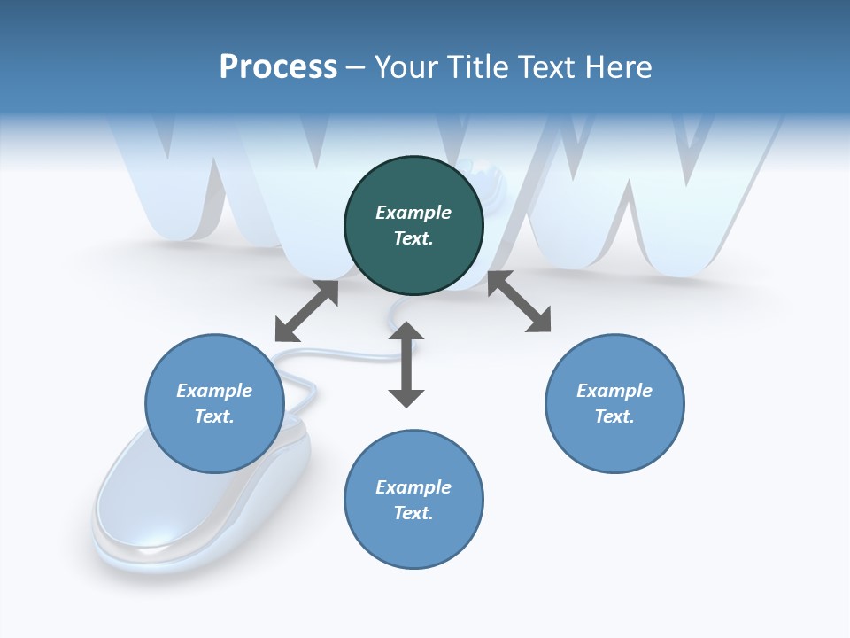 Worldwide Address Online PowerPoint Template