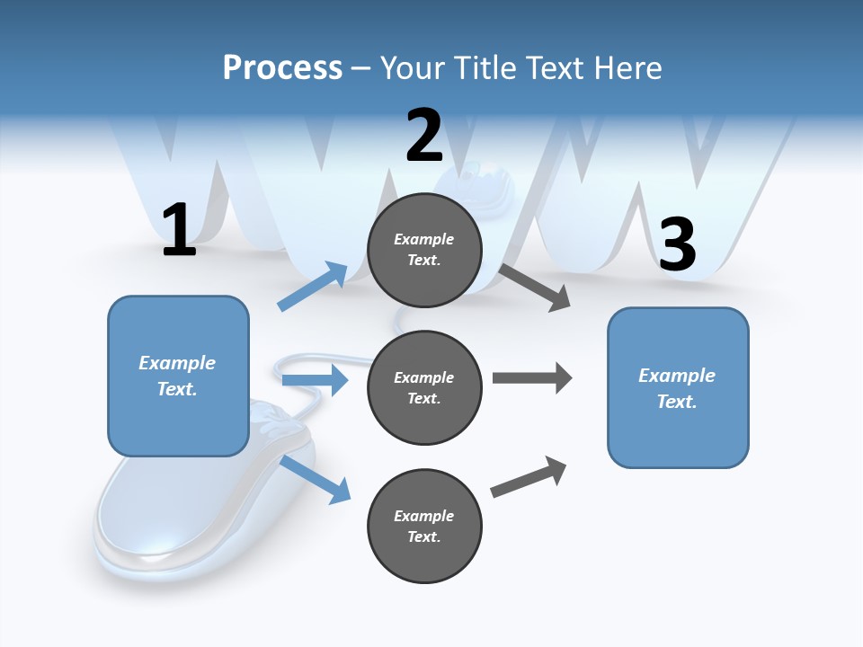 Worldwide Address Online PowerPoint Template