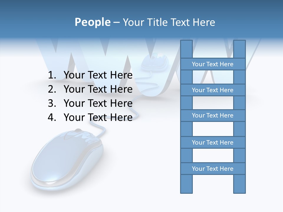 Worldwide Address Online PowerPoint Template