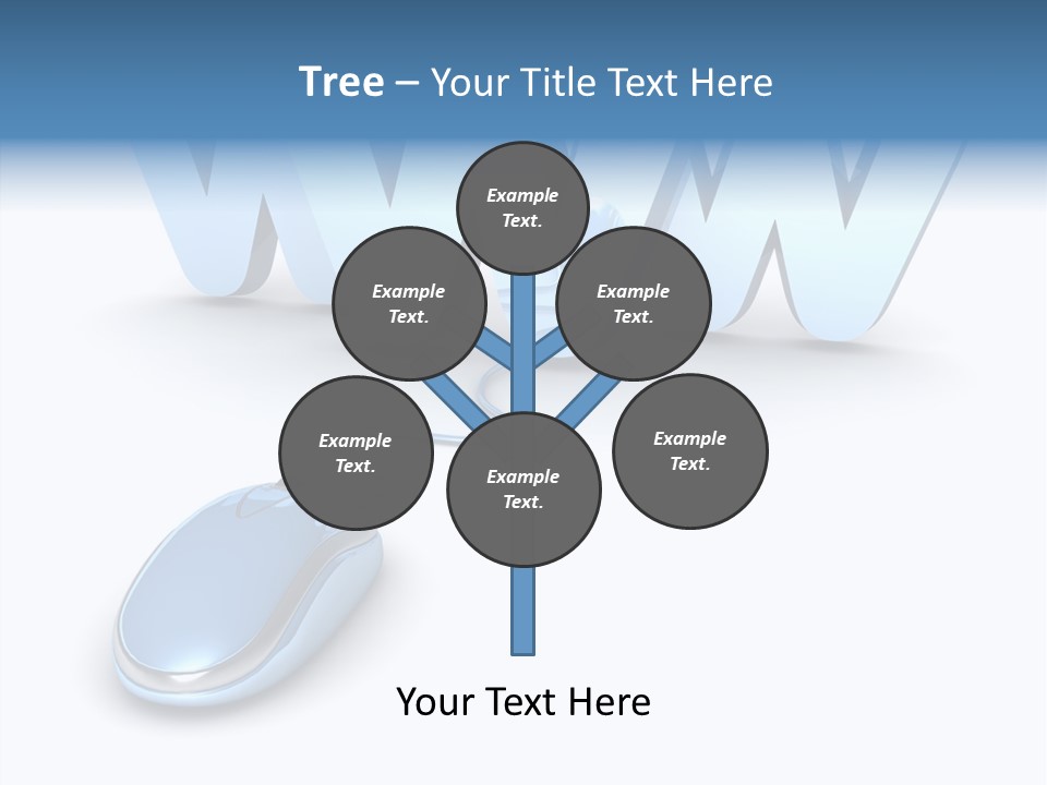Worldwide Address Online PowerPoint Template