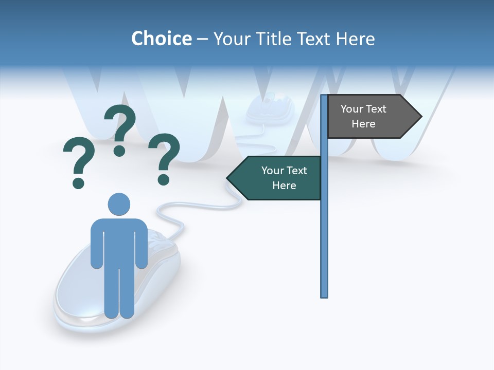 Worldwide Address Online PowerPoint Template