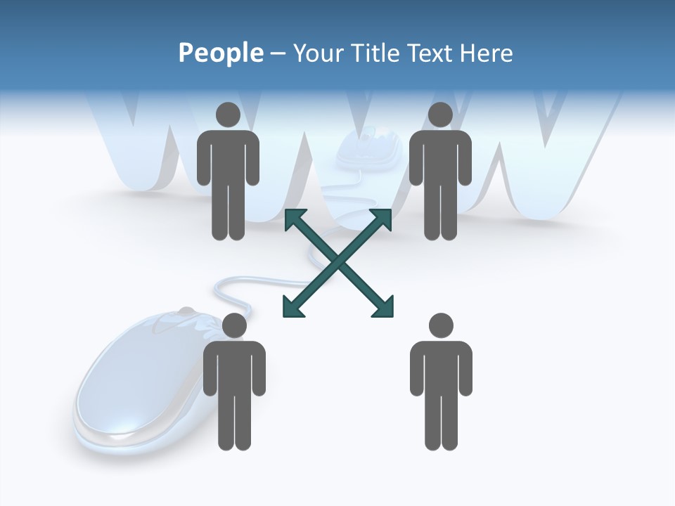 Worldwide Address Online PowerPoint Template