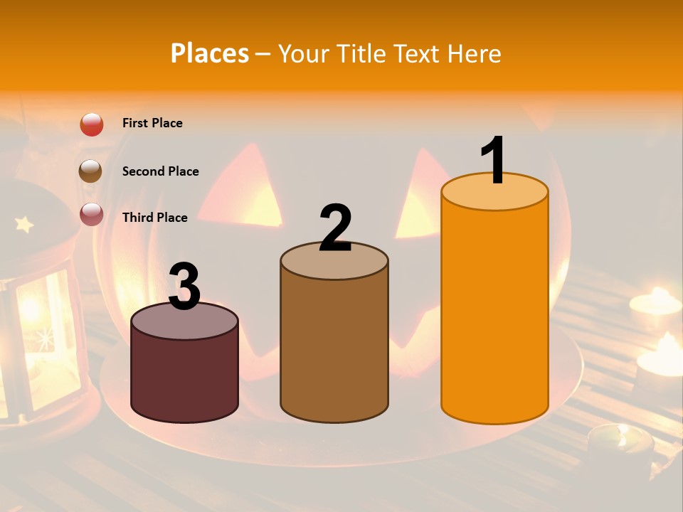 Horror Photography Lantern PowerPoint Template