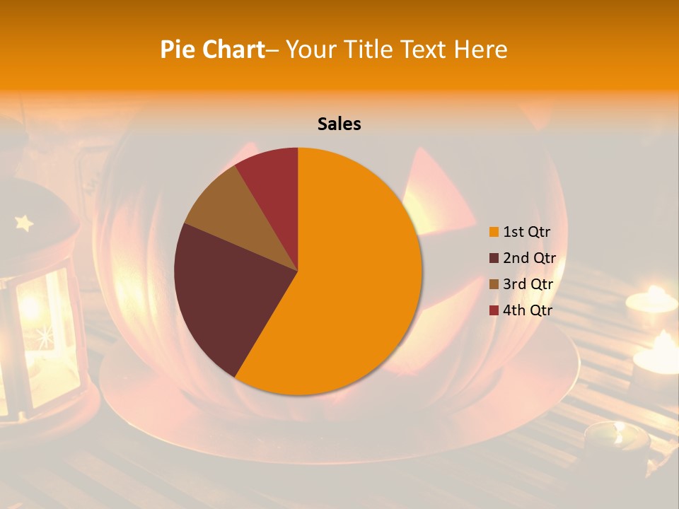 Horror Photography Lantern PowerPoint Template