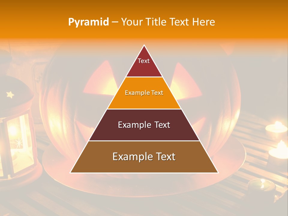 Horror Photography Lantern PowerPoint Template