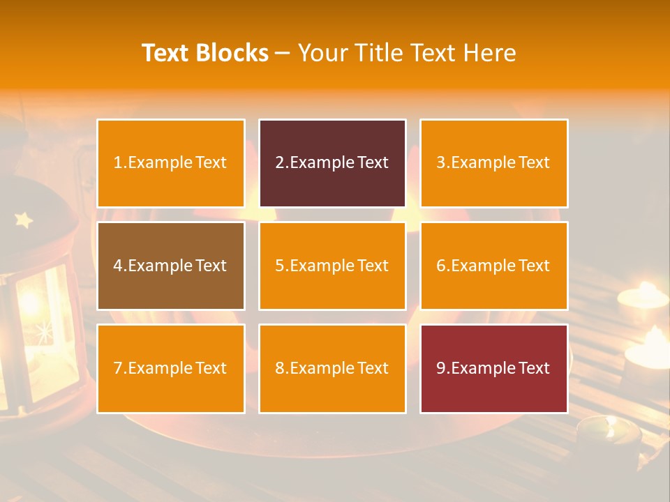 Horror Photography Lantern PowerPoint Template
