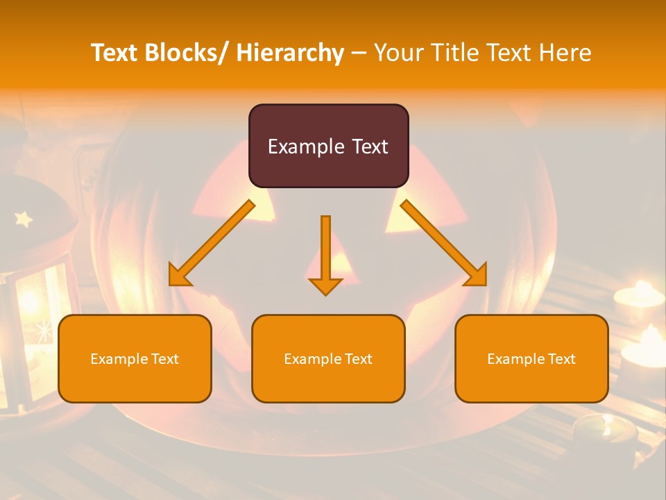 Horror Photography Lantern PowerPoint Template