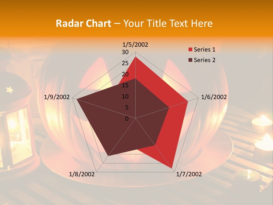 Horror Photography Lantern PowerPoint Template