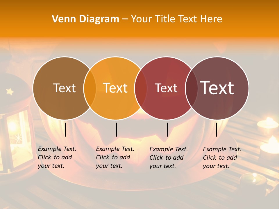 Horror Photography Lantern PowerPoint Template