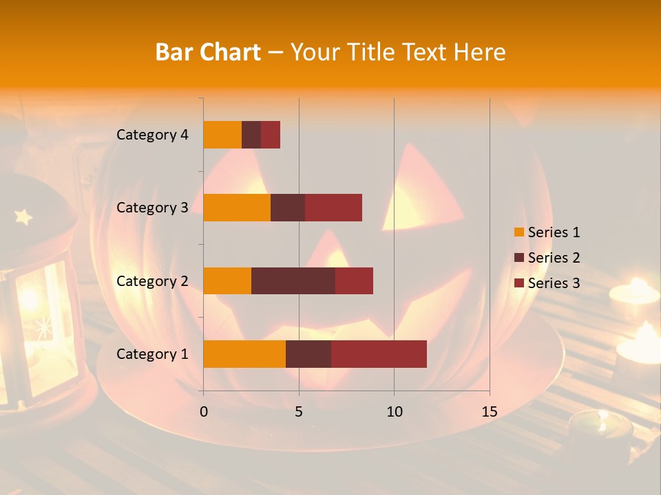 Horror Photography Lantern PowerPoint Template