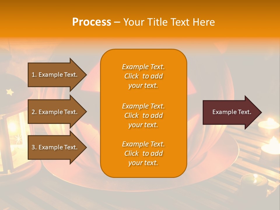 Horror Photography Lantern PowerPoint Template