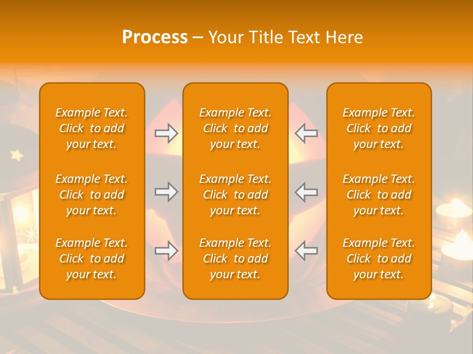 Horror Photography Lantern PowerPoint Template