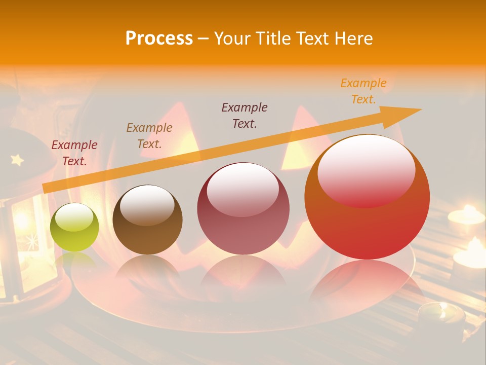 Horror Photography Lantern PowerPoint Template