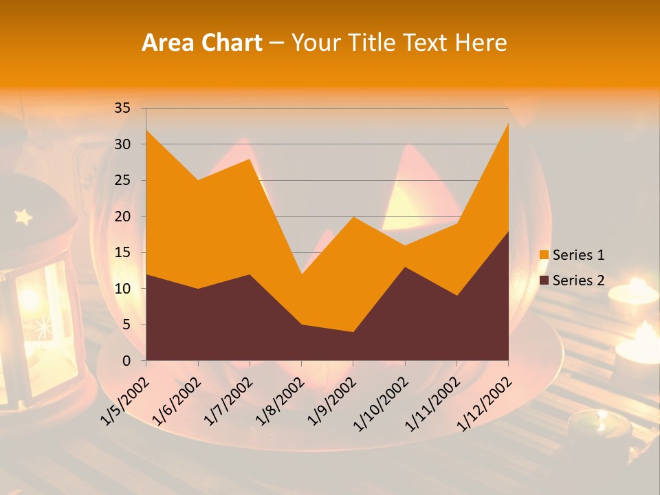 Horror Photography Lantern PowerPoint Template
