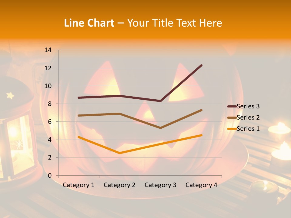 Horror Photography Lantern PowerPoint Template