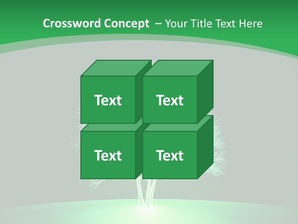 Symbol Eco Ray PowerPoint Template