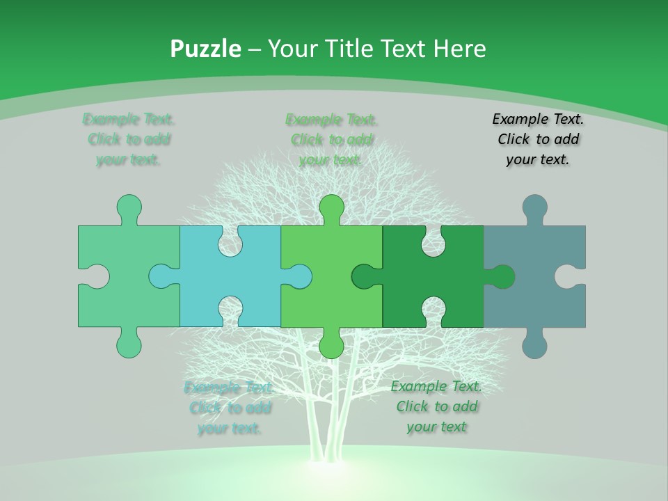 Symbol Eco Ray PowerPoint Template