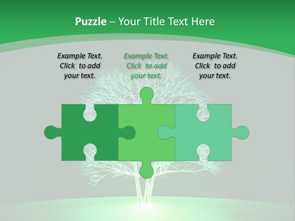 Symbol Eco Ray PowerPoint Template