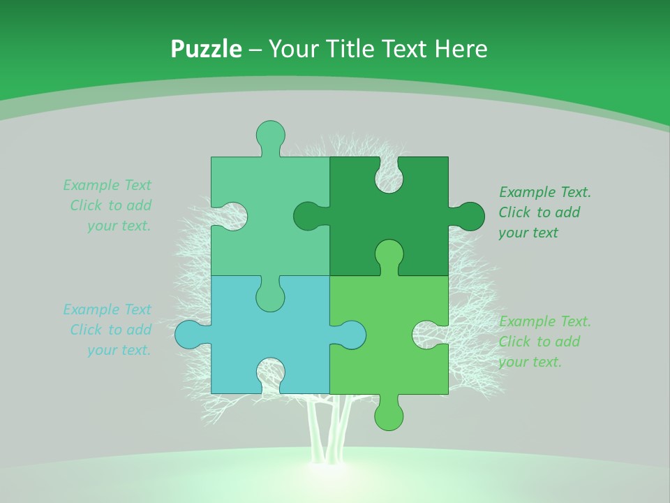 Symbol Eco Ray PowerPoint Template