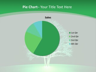 Symbol Eco Ray PowerPoint Template