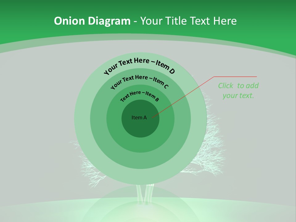 Symbol Eco Ray PowerPoint Template