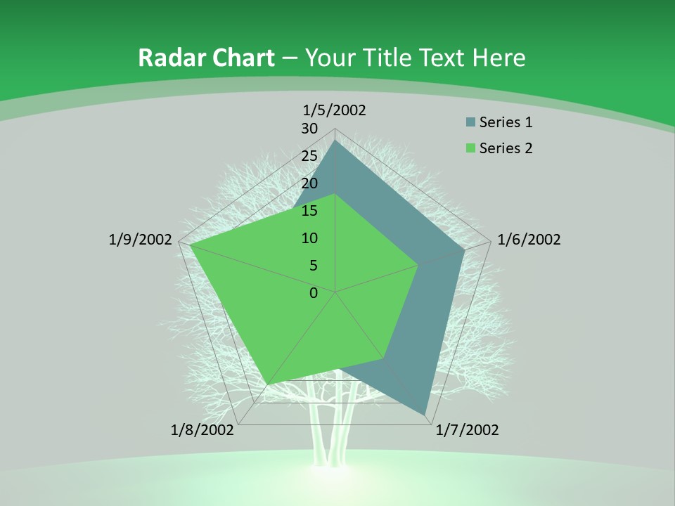 Symbol Eco Ray PowerPoint Template