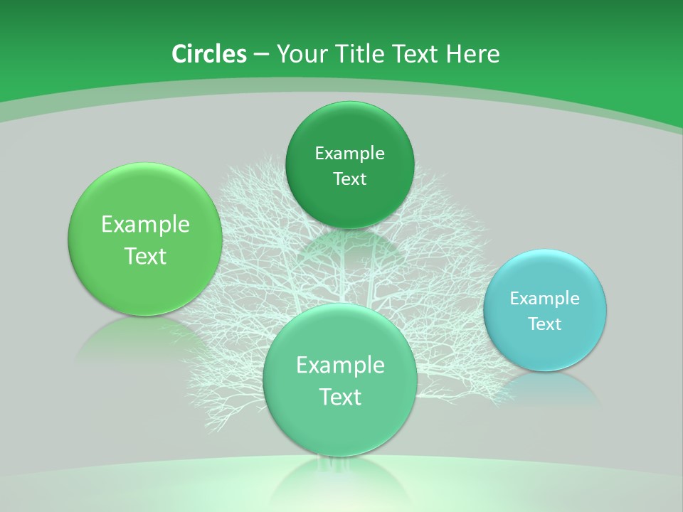 Symbol Eco Ray PowerPoint Template