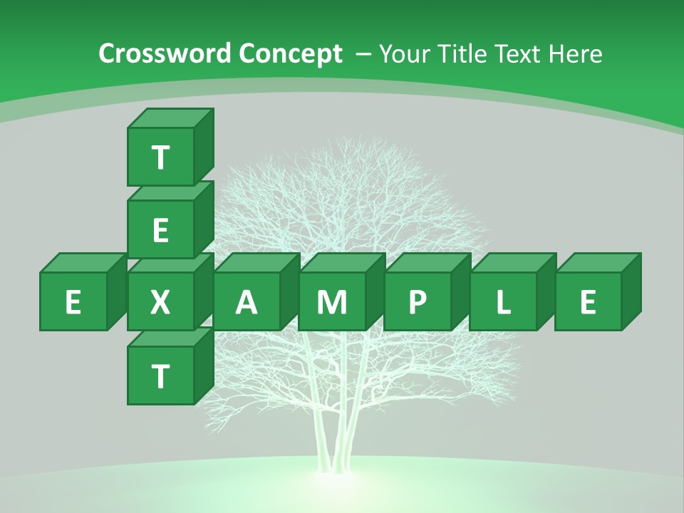 Symbol Eco Ray PowerPoint Template