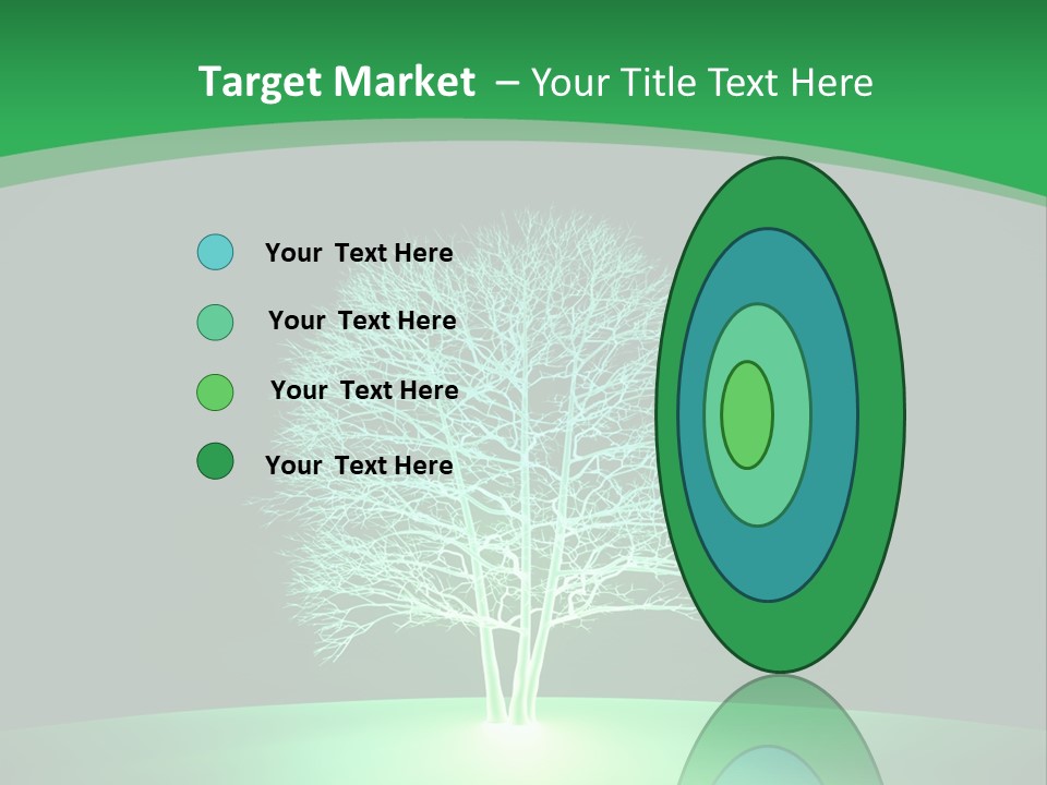 Symbol Eco Ray PowerPoint Template