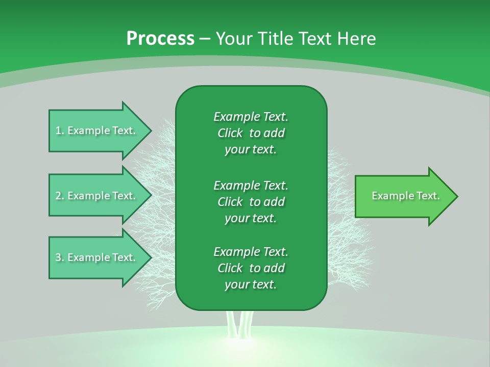 Symbol Eco Ray PowerPoint Template