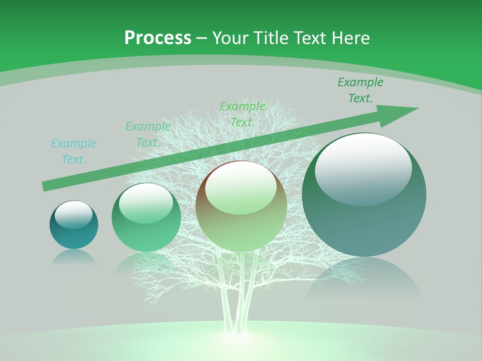 Symbol Eco Ray PowerPoint Template
