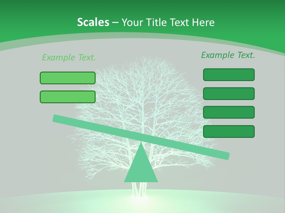 Symbol Eco Ray PowerPoint Template