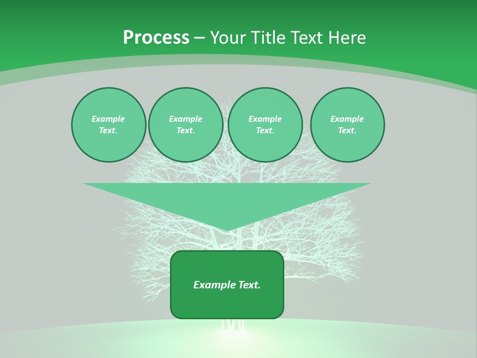 Symbol Eco Ray PowerPoint Template