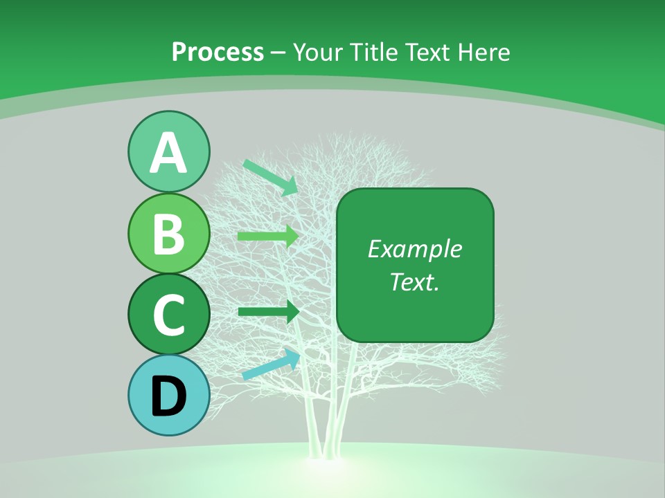 Symbol Eco Ray PowerPoint Template