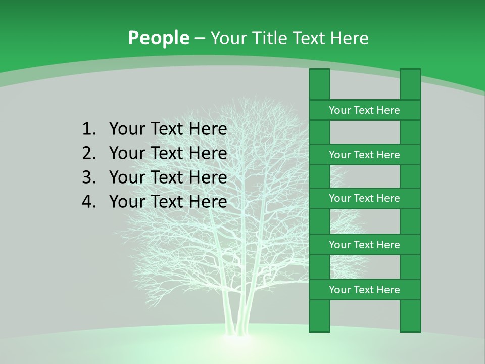 Symbol Eco Ray PowerPoint Template