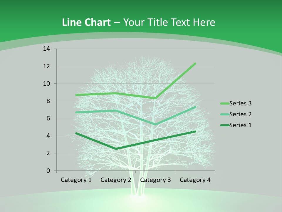 Symbol Eco Ray PowerPoint Template
