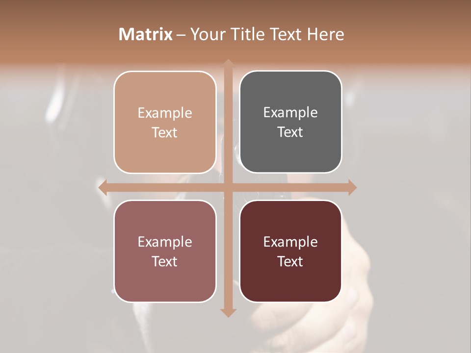 Police Bulls Eye Military PowerPoint Template