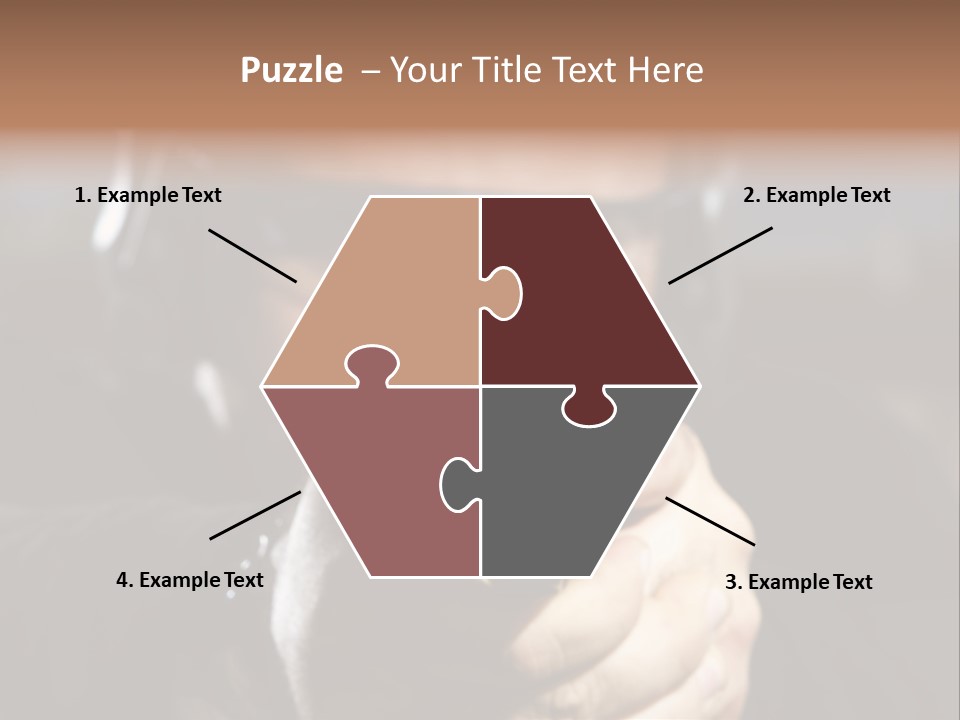 Police Bulls Eye Military PowerPoint Template