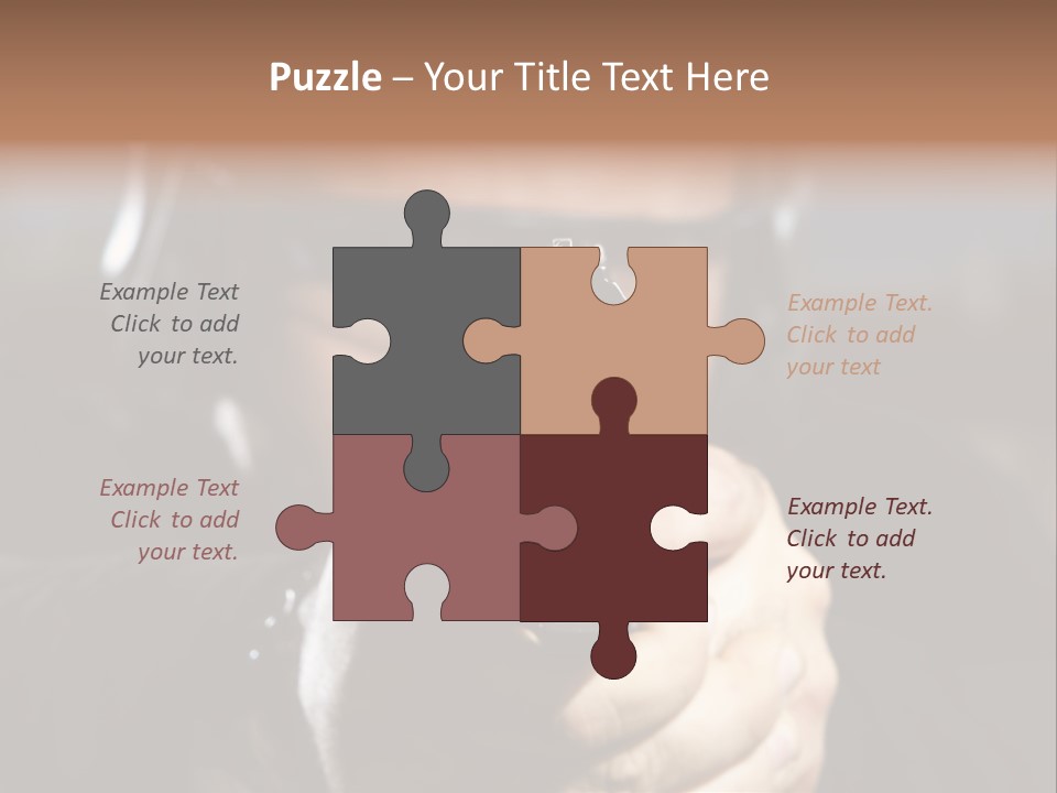 Police Bulls Eye Military PowerPoint Template