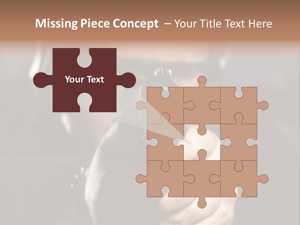 Police Bulls Eye Military PowerPoint Template