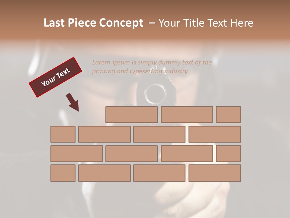 Police Bulls Eye Military PowerPoint Template