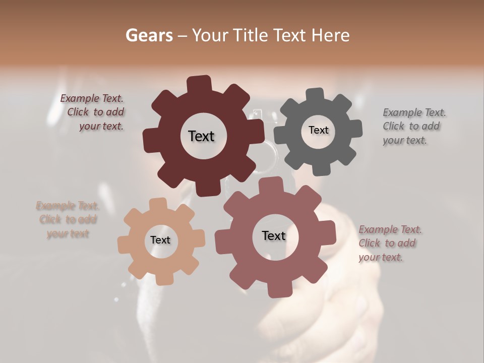 Police Bulls Eye Military PowerPoint Template