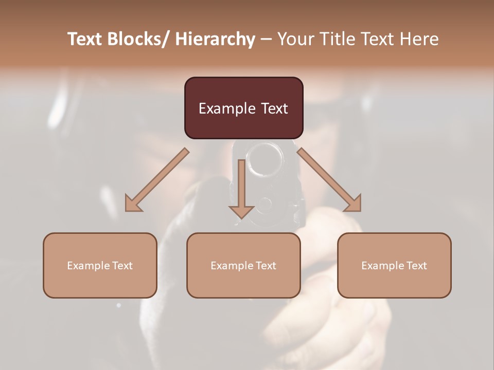 Police Bulls Eye Military PowerPoint Template