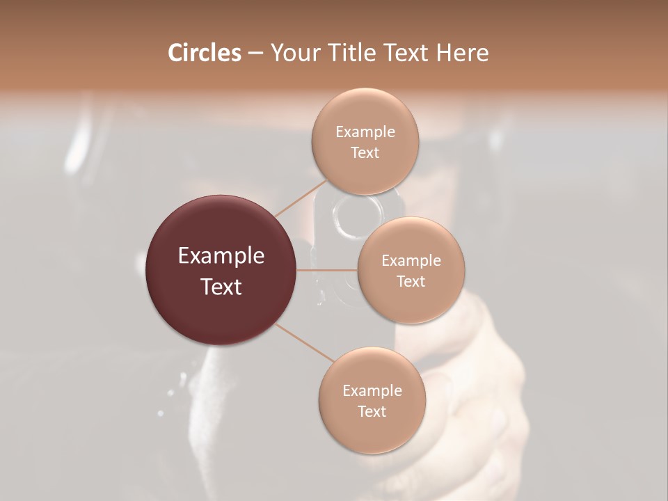 Police Bulls Eye Military PowerPoint Template