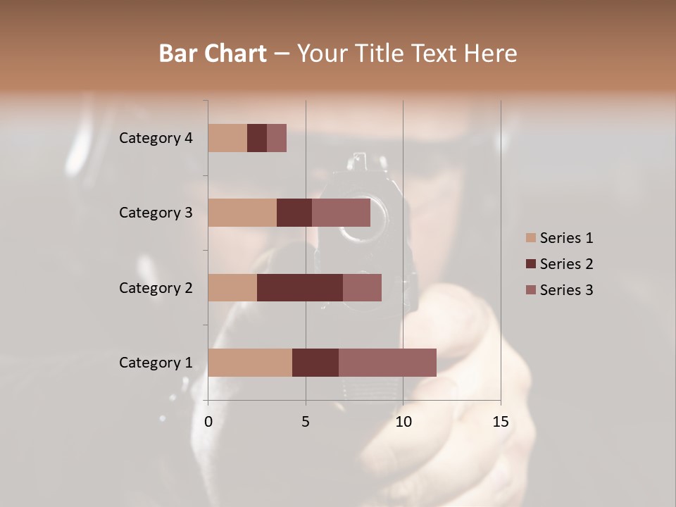 Police Bulls Eye Military PowerPoint Template