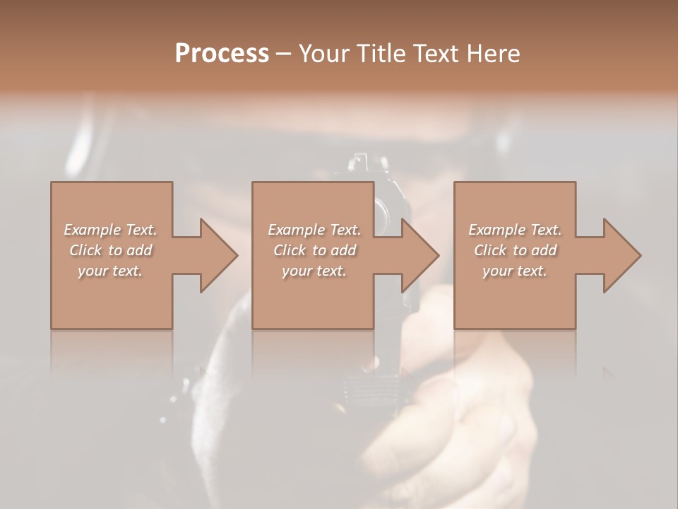 Police Bulls Eye Military PowerPoint Template